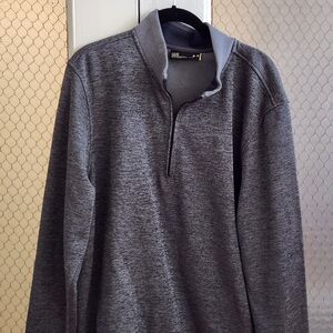 Under Armour Gray Zip Up Sweater